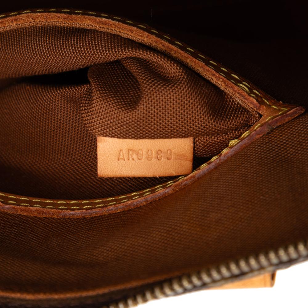 Louis Vuitton B Louis Vuitton Brown Monogram Canvas Fabric Monogram Alma PM France