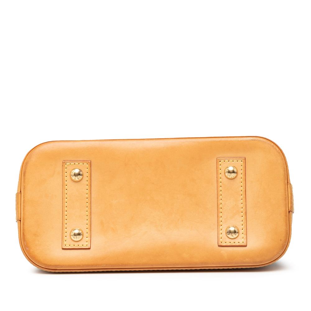 Louis Vuitton B Louis Vuitton Brown Monogram Canvas Fabric Monogram Alma BB France