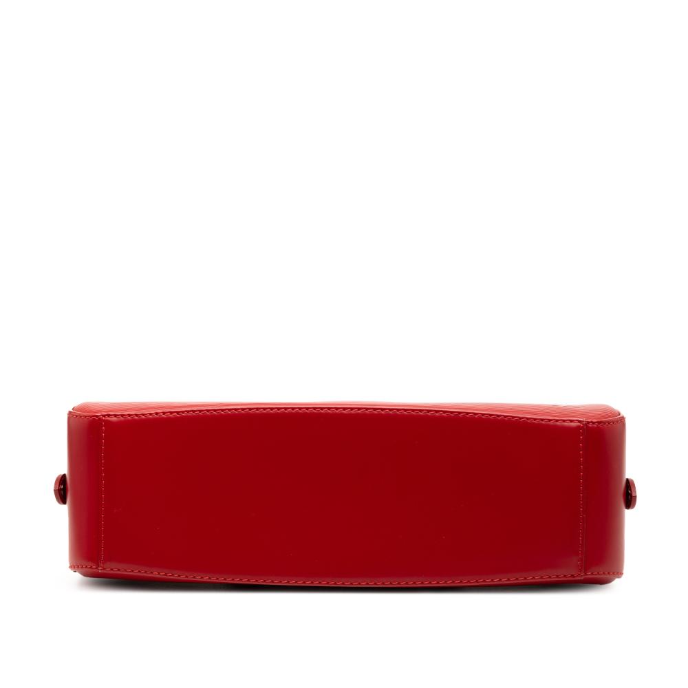 Louis Vuitton AB Louis Vuitton Red Epi Leather Leather Epi Jasmine France