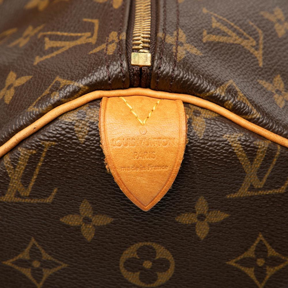 Louis Vuitton B Louis Vuitton Brown Monogram Canvas Fabric Monogram Speedy 40 France