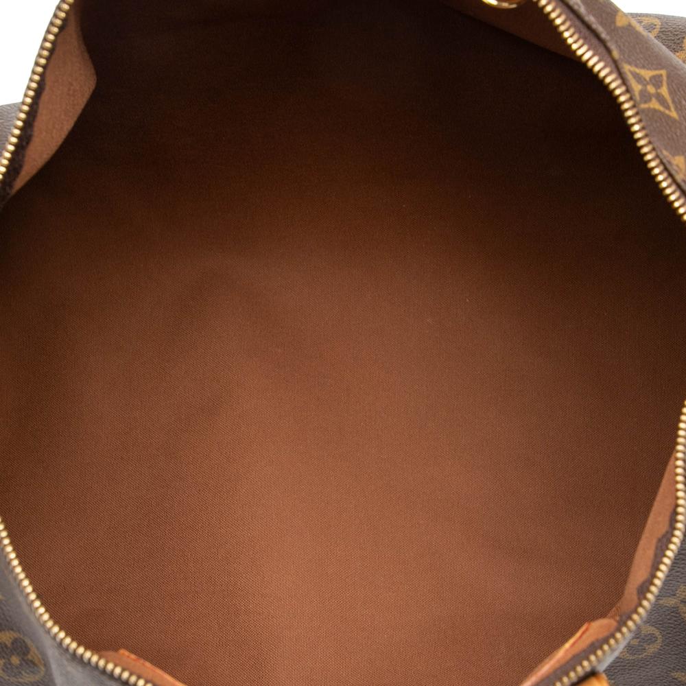 Louis Vuitton B Louis Vuitton Brown Monogram Canvas Fabric Monogram Speedy 40 France