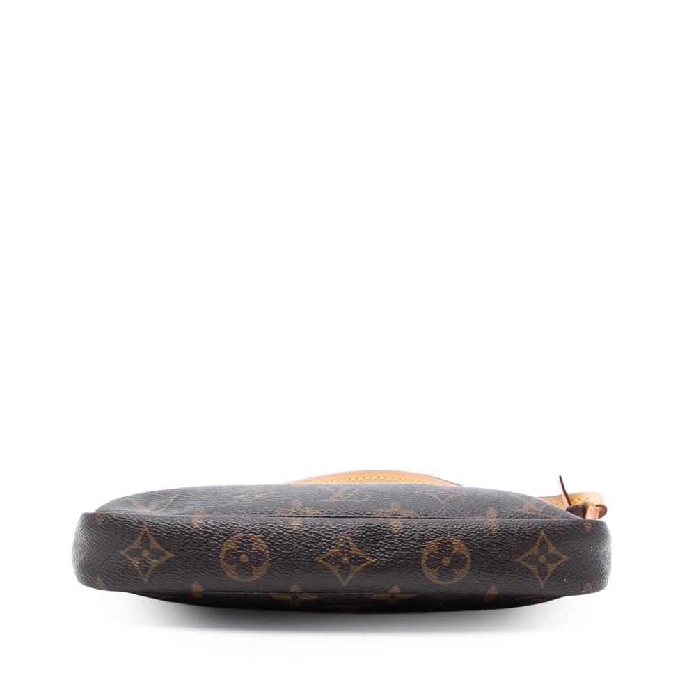 Louis Vuitton B Louis Vuitton Brown Monogram Canvas Fabric Monogram Pochette Accessoires France