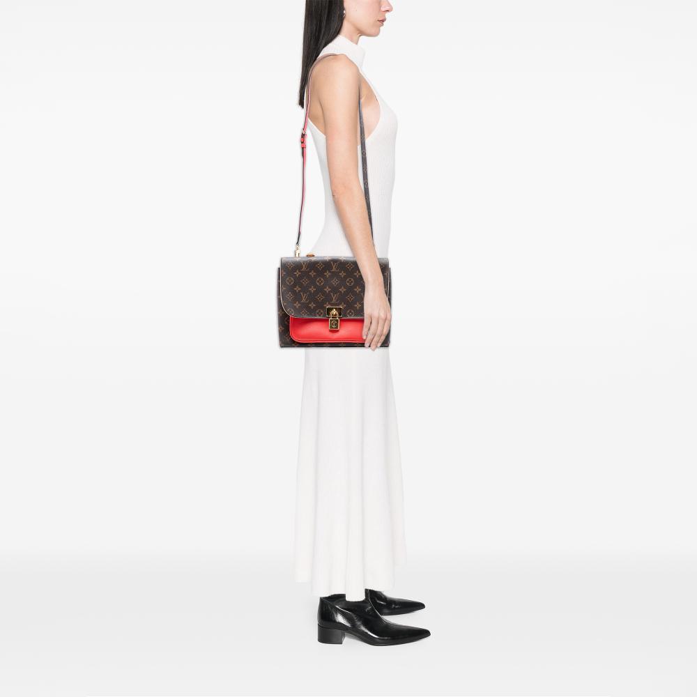 Louis Vuitton B Louis Vuitton Brown Monogram Canvas Fabric Monogram Marignan France