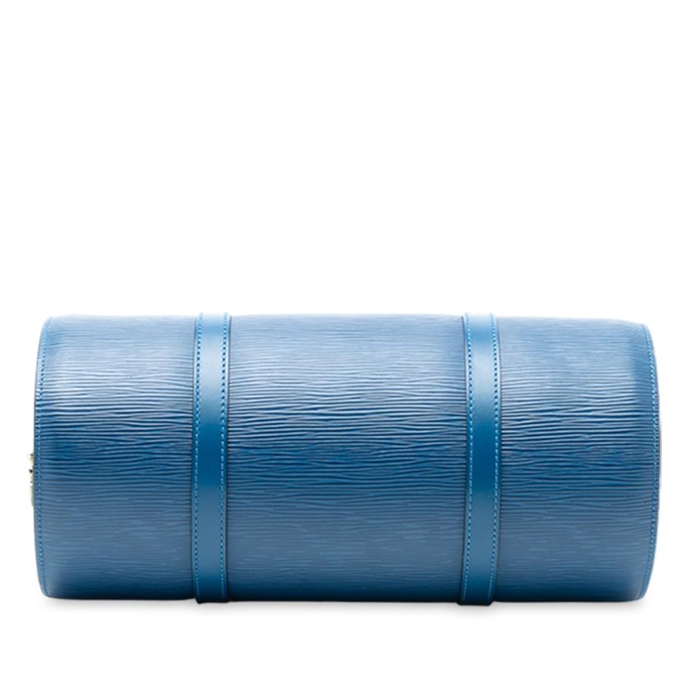 Louis Vuitton B Louis Vuitton Blue Epi Leather Leather Epi Soufflot France
