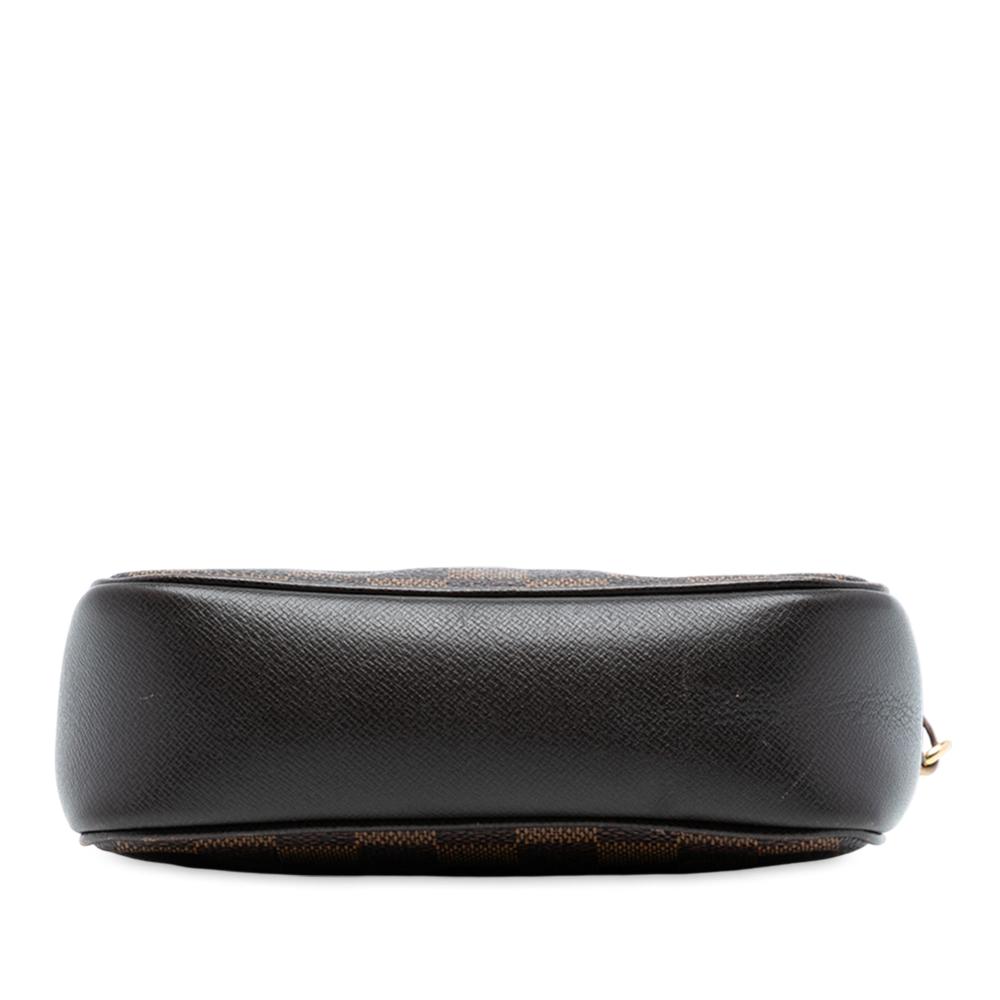 Louis Vuitton AB Louis Vuitton Brown Damier Canvas Fabric Damier Ebene Trousse Pochette France