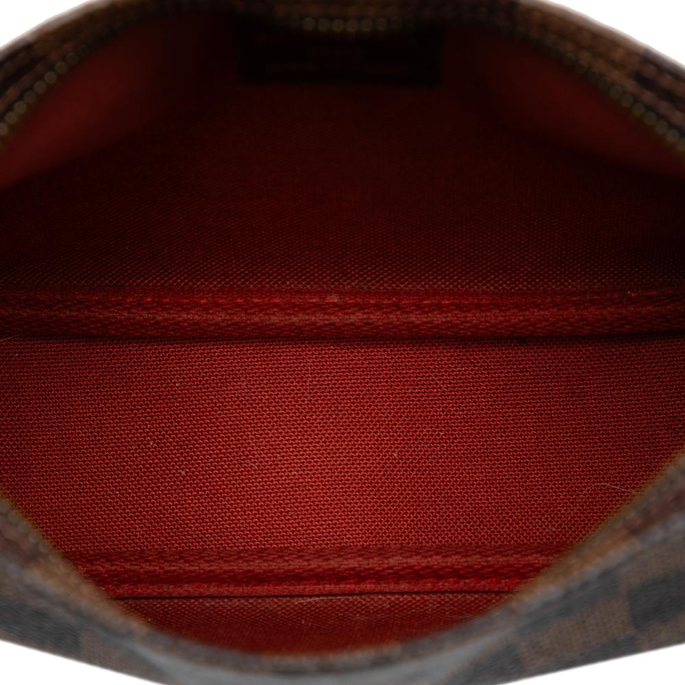 Louis Vuitton AB Louis Vuitton Brown Damier Canvas Fabric Damier Ebene Trousse Pochette France