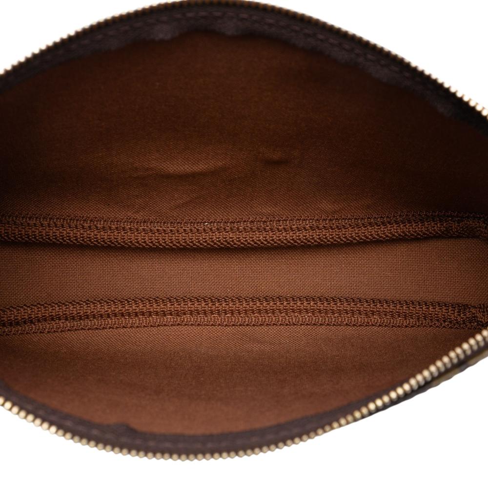 Louis Vuitton AB Louis Vuitton Brown Monogram Canvas Fabric Monogram Pochette Accessoires France