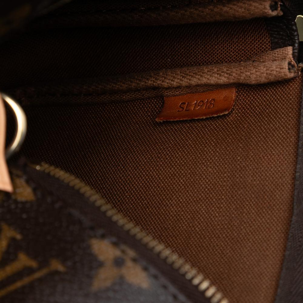 Louis Vuitton AB Louis Vuitton Brown Monogram Canvas Fabric Monogram Pochette Accessoires France
