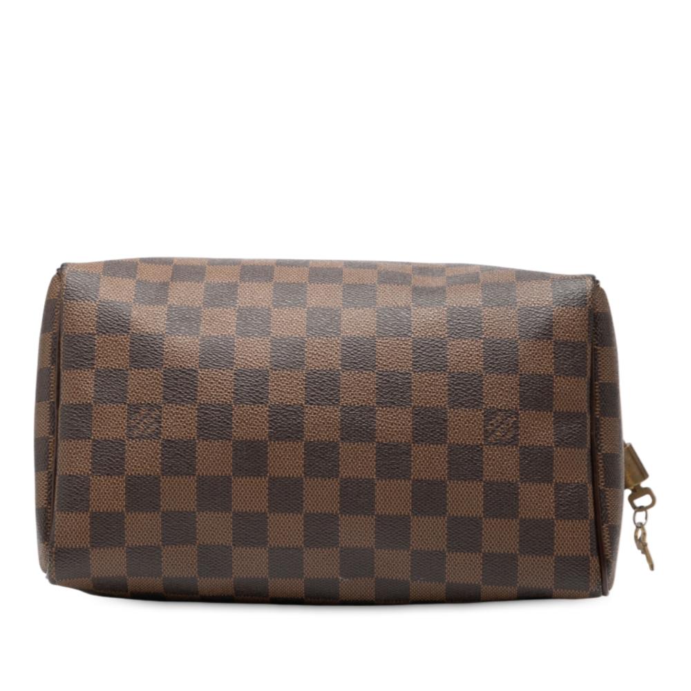 Louis Vuitton B Louis Vuitton Brown Damier Canvas Fabric Damier Ebene Speedy 25 France