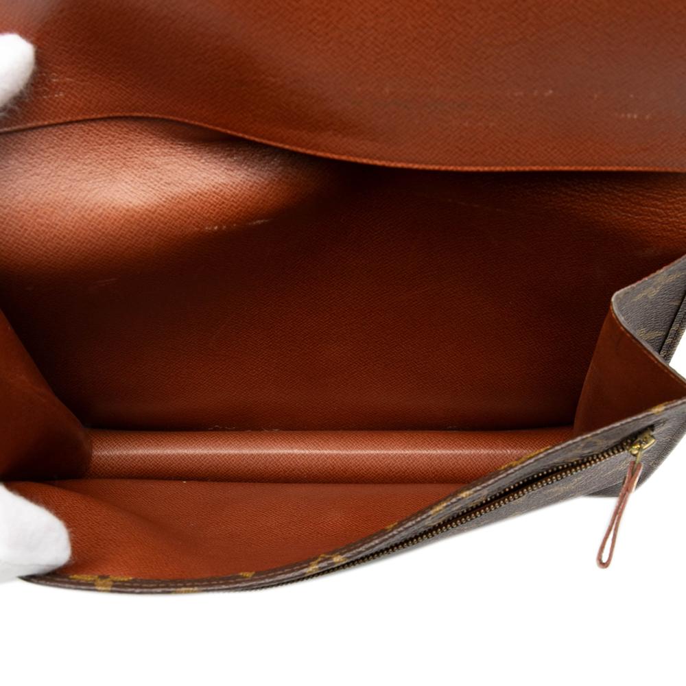 Louis Vuitton AB Louis Vuitton Brown Monogram Canvas Fabric Monogram Pochette Rabat 23 France