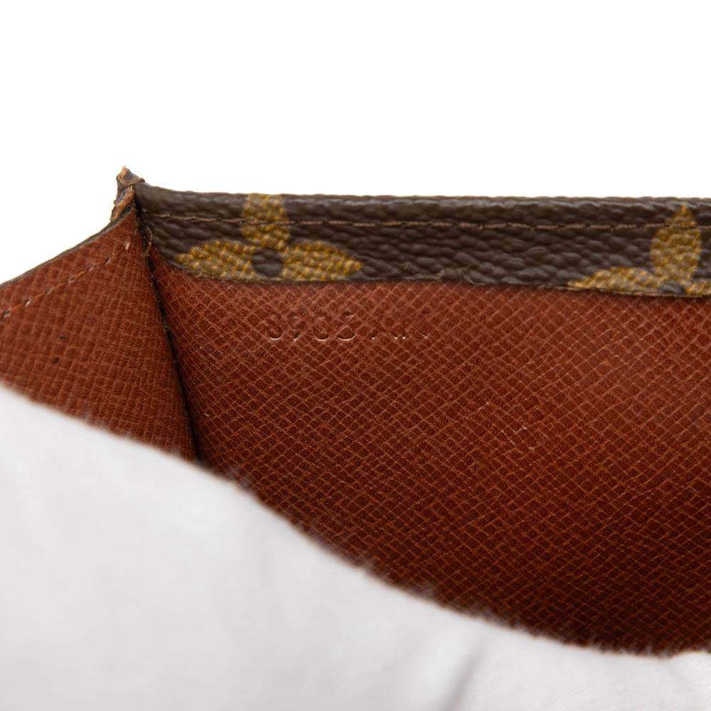 Louis Vuitton AB Louis Vuitton Brown Monogram Canvas Fabric Monogram Pochette Rabat 23 France