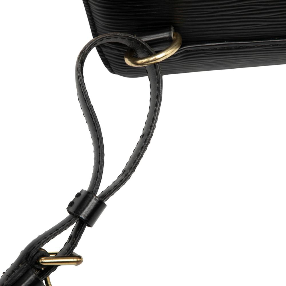 Louis Vuitton B Louis Vuitton Black Epi Leather Leather Epi Mabillon France