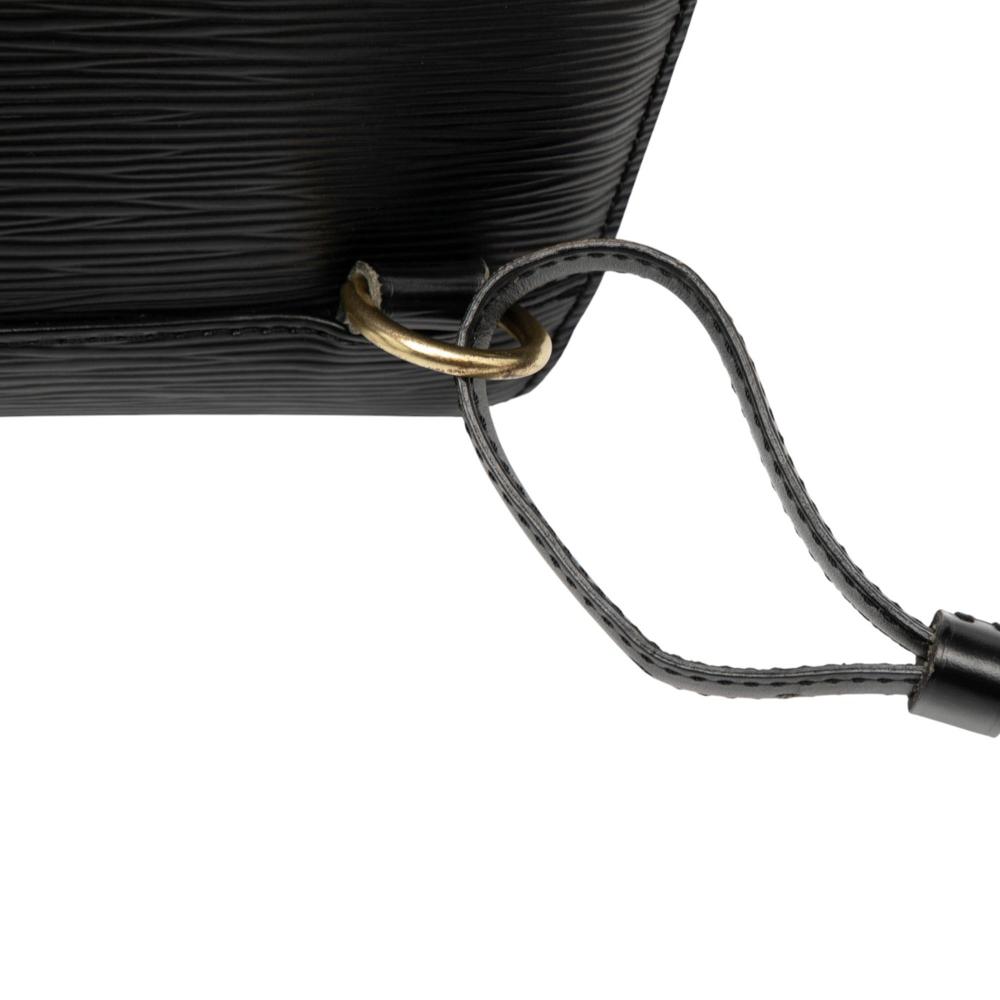 Louis Vuitton B Louis Vuitton Black Epi Leather Leather Epi Mabillon France