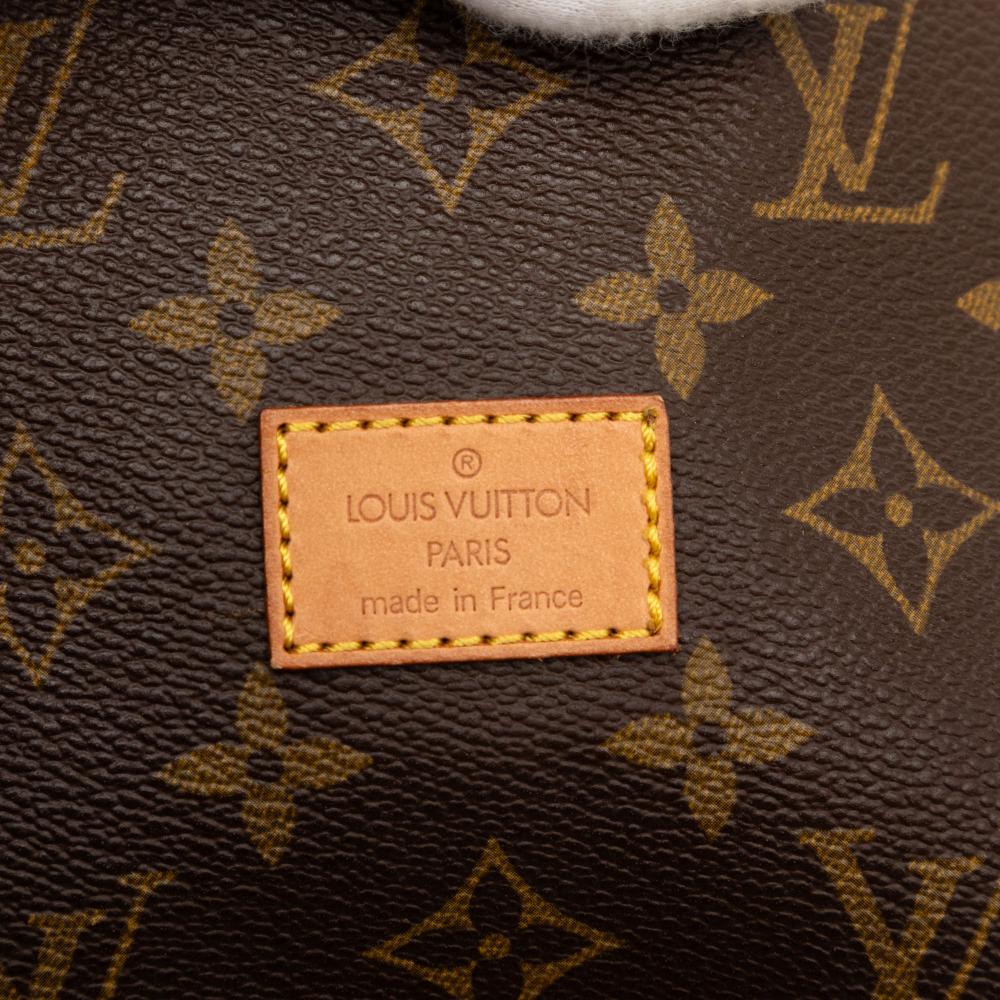 Louis Vuitton B Louis Vuitton Brown Monogram Canvas Fabric Monogram Saumur 30 France