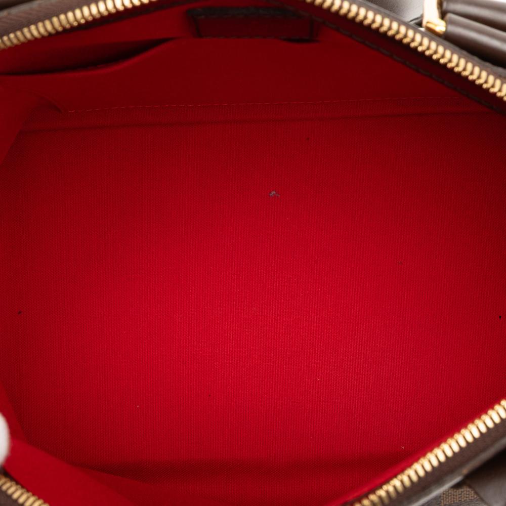 Louis Vuitton B Louis Vuitton Brown Damier Canvas Fabric Damier Ebene Verona PM France