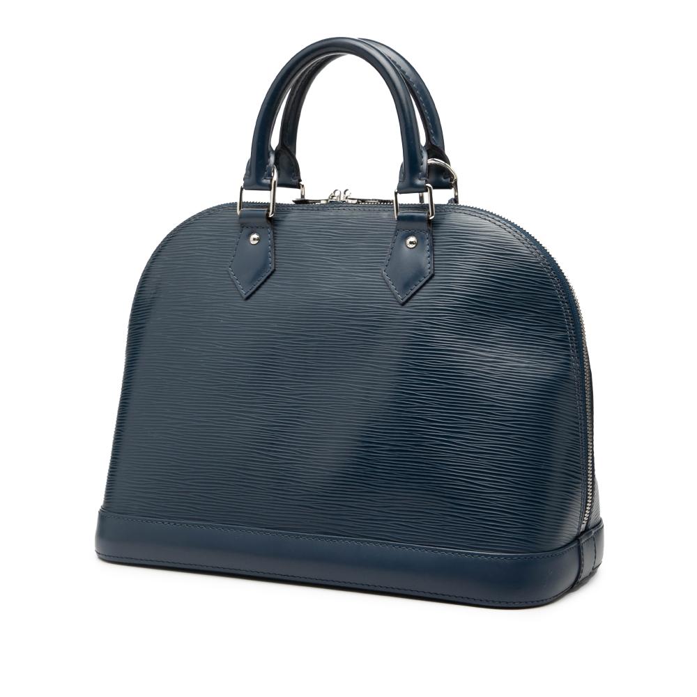 Louis Vuitton B Louis Vuitton Blue Navy Epi Leather Leather Epi Alma PM France