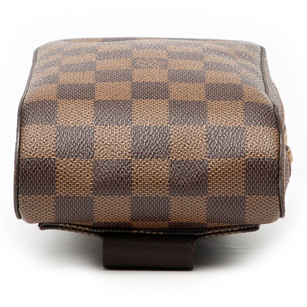Louis Vuitton AB Louis Vuitton Brown Damier Canvas Fabric Damier Ebene Geronimos Spain