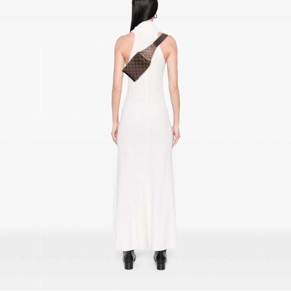 Louis Vuitton AB Louis Vuitton Brown Damier Canvas Fabric Damier Ebene Geronimos Spain