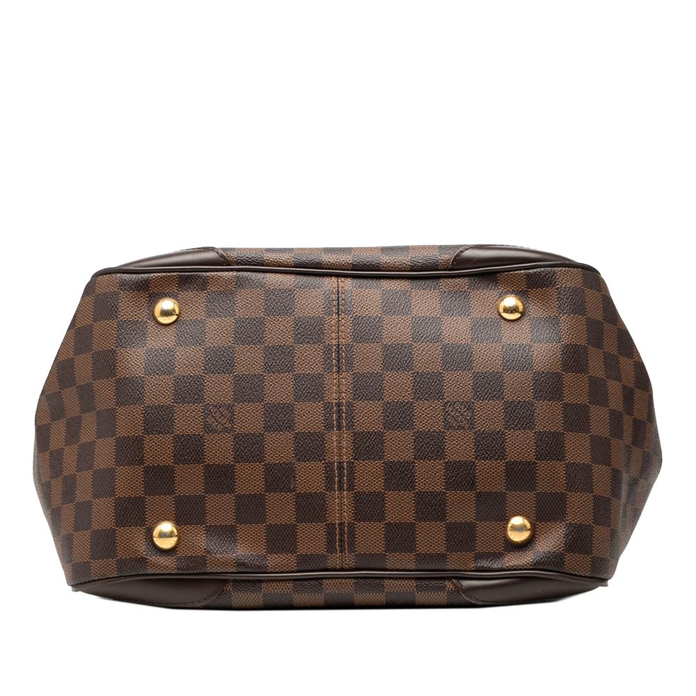 Louis Vuitton B Louis Vuitton Brown Damier Canvas Fabric Damier Ebene Verona MM France