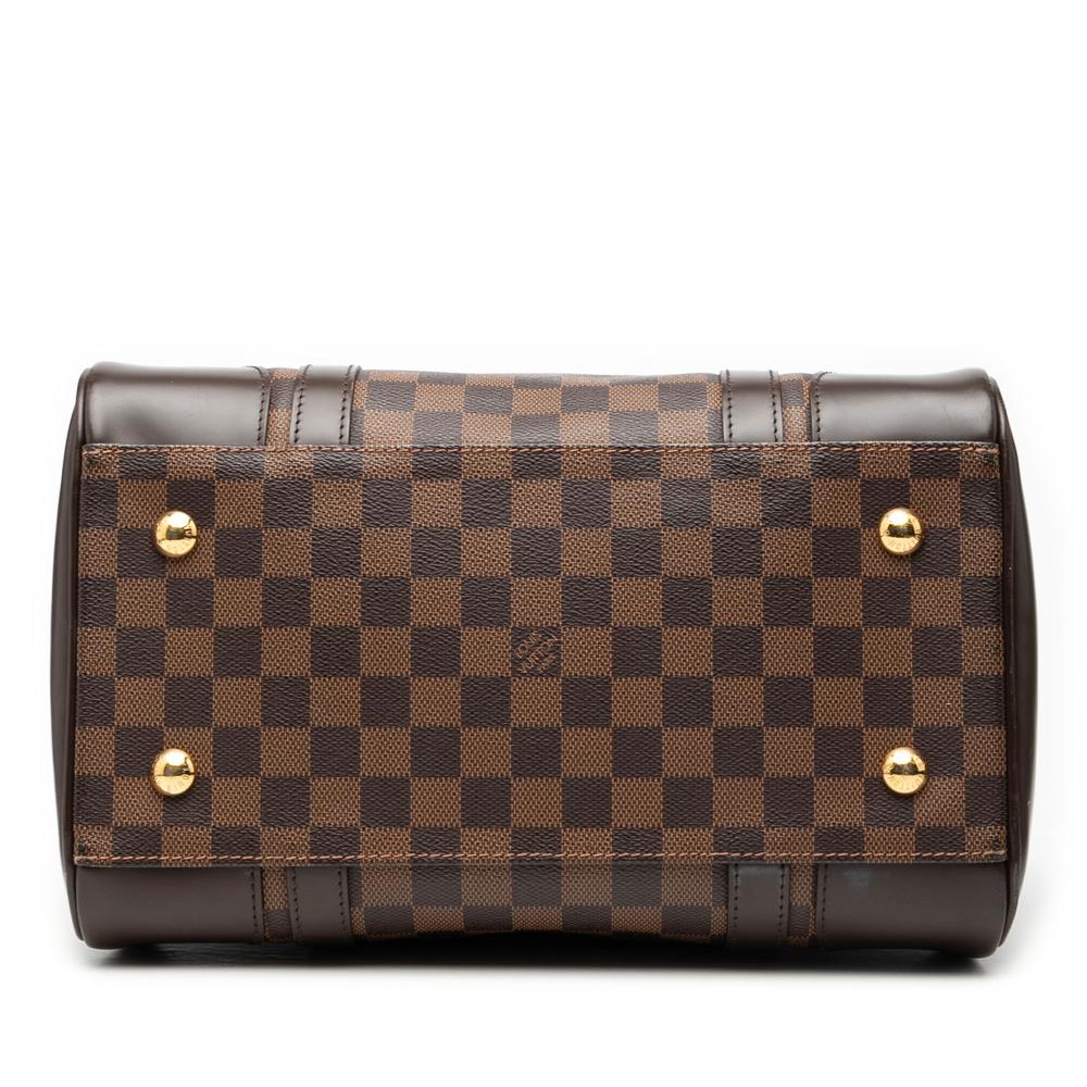 Louis Vuitton B Louis Vuitton Brown Damier Canvas Fabric Damier Ebene Berkeley France