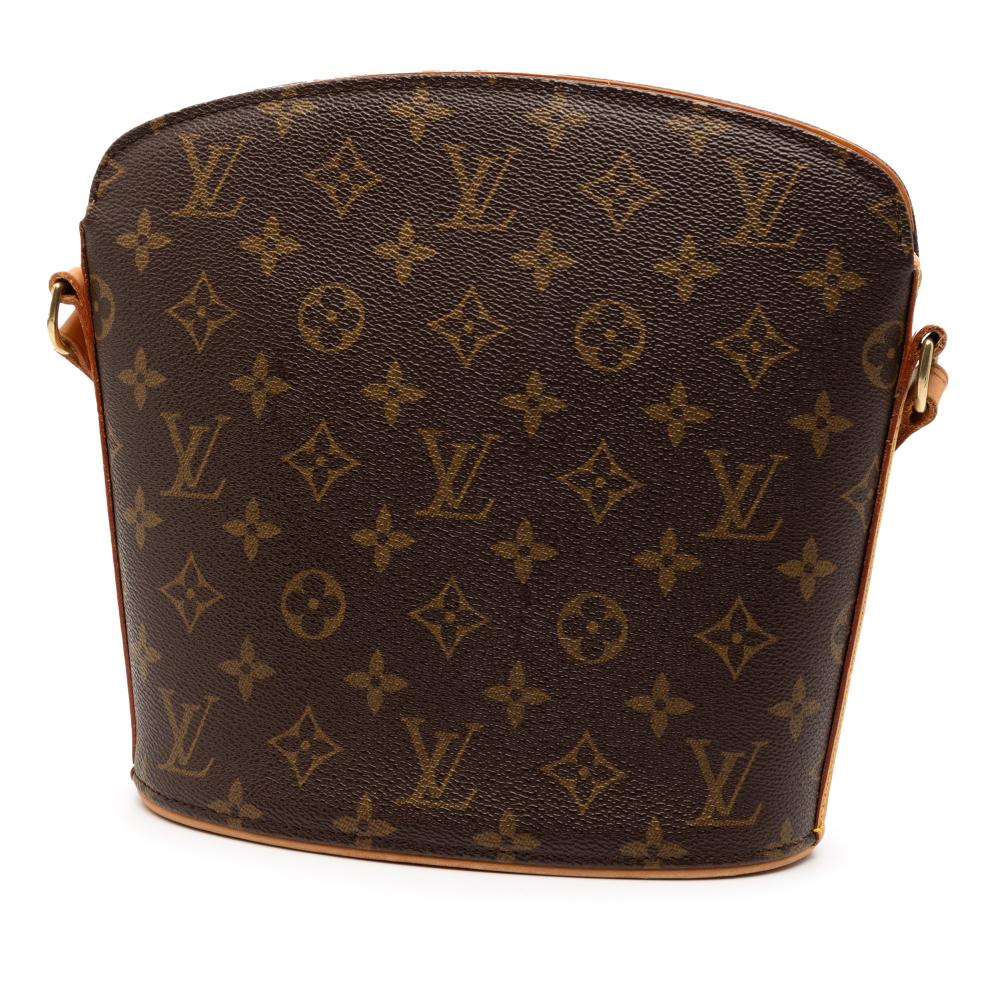 Louis Vuitton B Louis Vuitton Brown Monogram Canvas Fabric Monogram Drouot France
