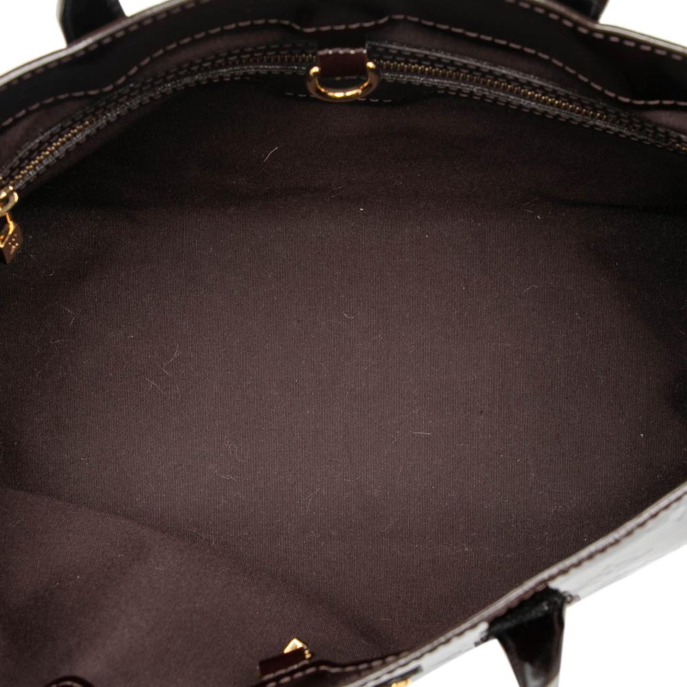 Louis Vuitton B Louis Vuitton Purple Vernis Leather Leather Monogram Vernis Wilshire PM France