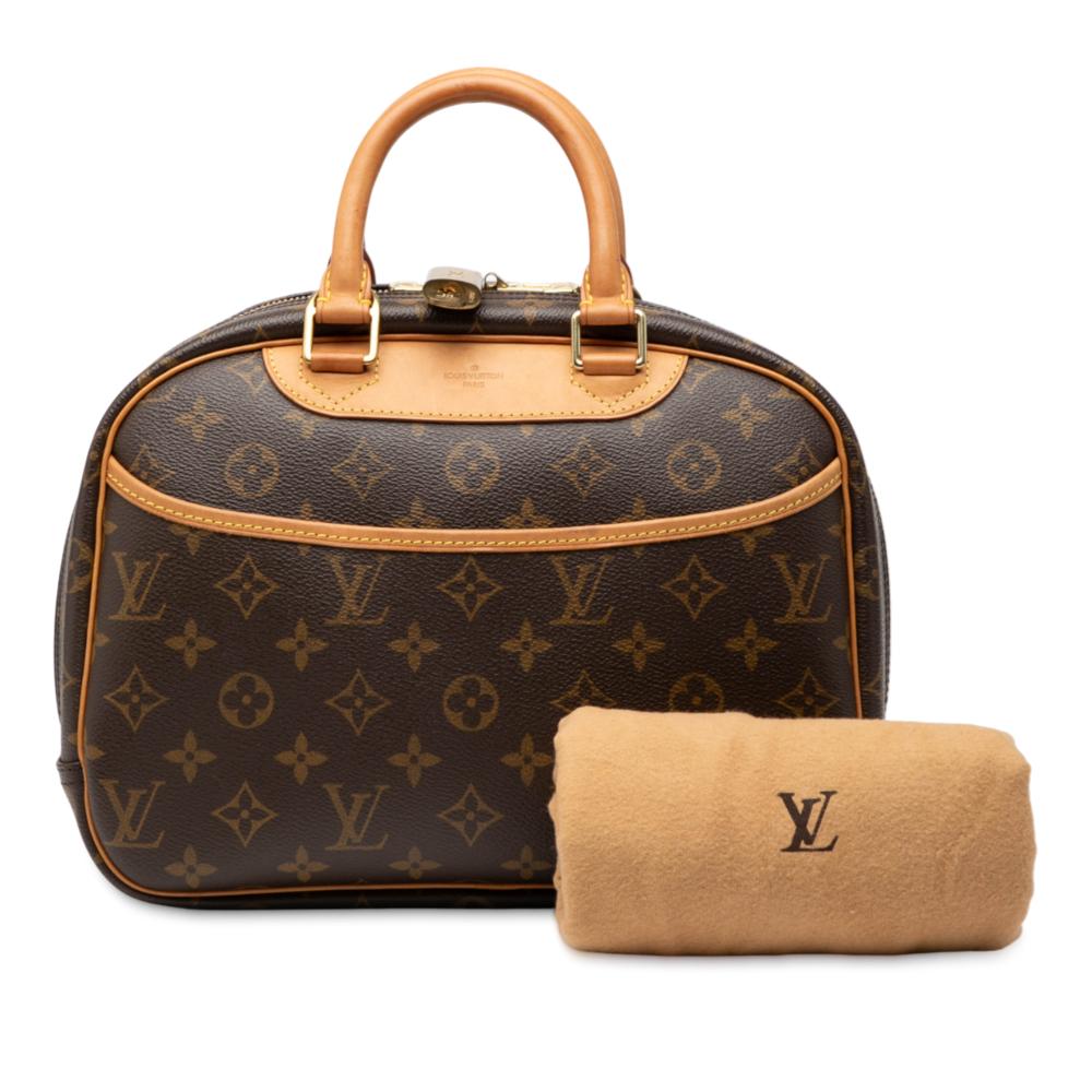Louis Vuitton B Louis Vuitton Brown Monogram Canvas Fabric Monogram Trouville France