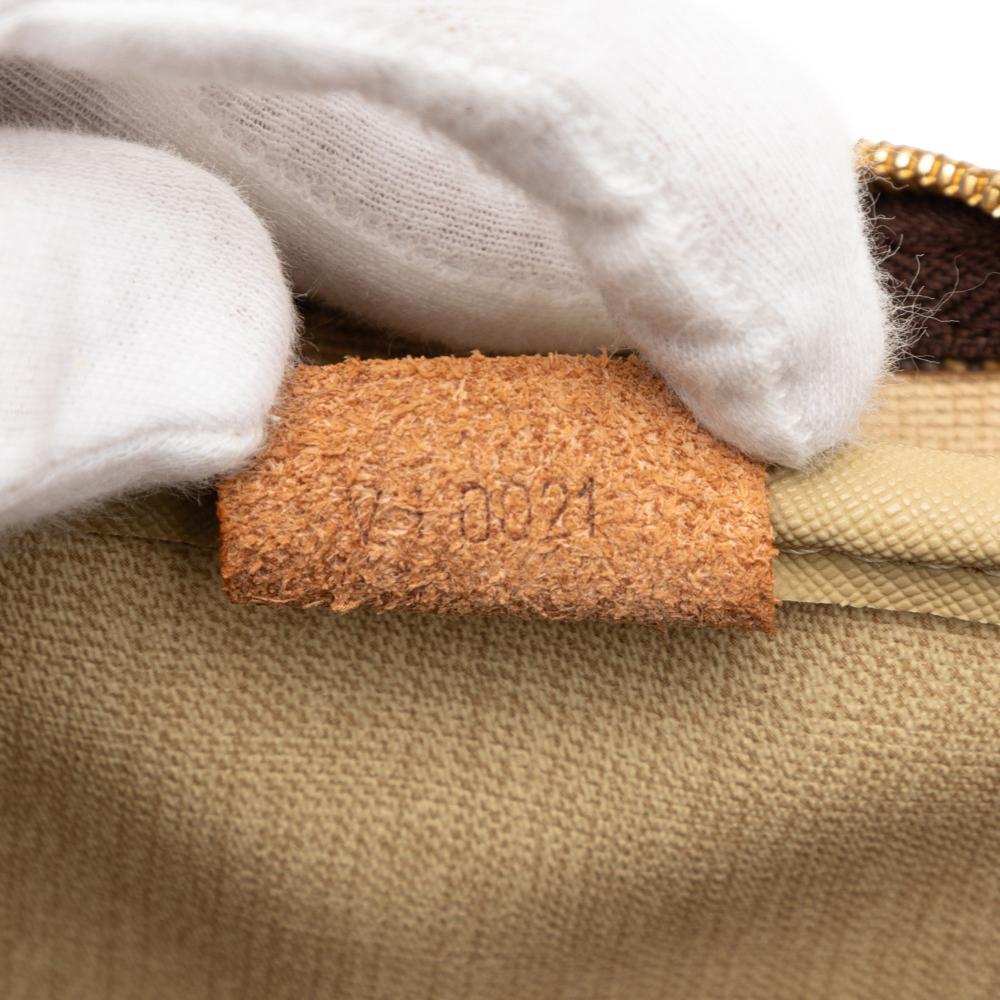 Louis Vuitton B Louis Vuitton Brown Monogram Canvas Fabric Monogram Deauville France