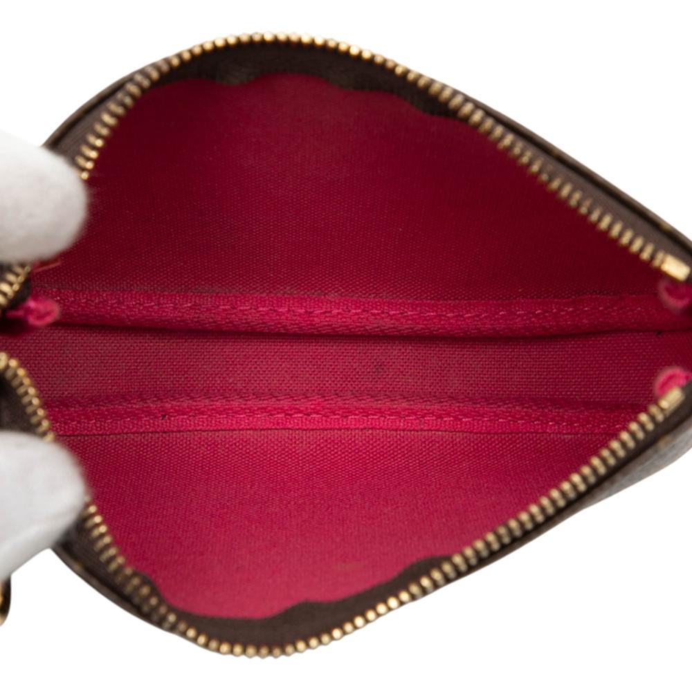 Louis Vuitton Brown Monogram Vivienne Christmas Roller Coaster Mini Pochette Accessoires France