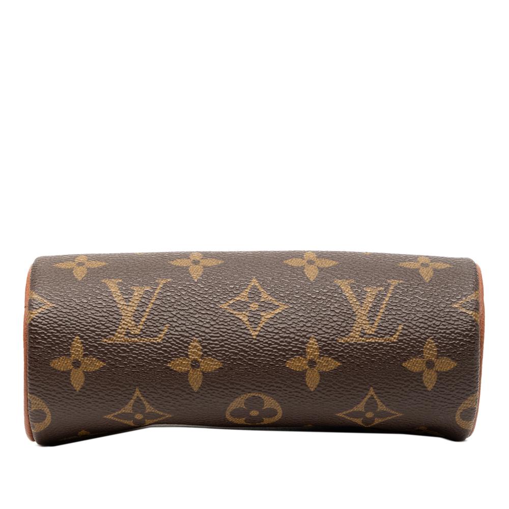 Louis Vuitton AB Louis Vuitton Brown Monogram Canvas Fabric Monogram Papillon Pochette France