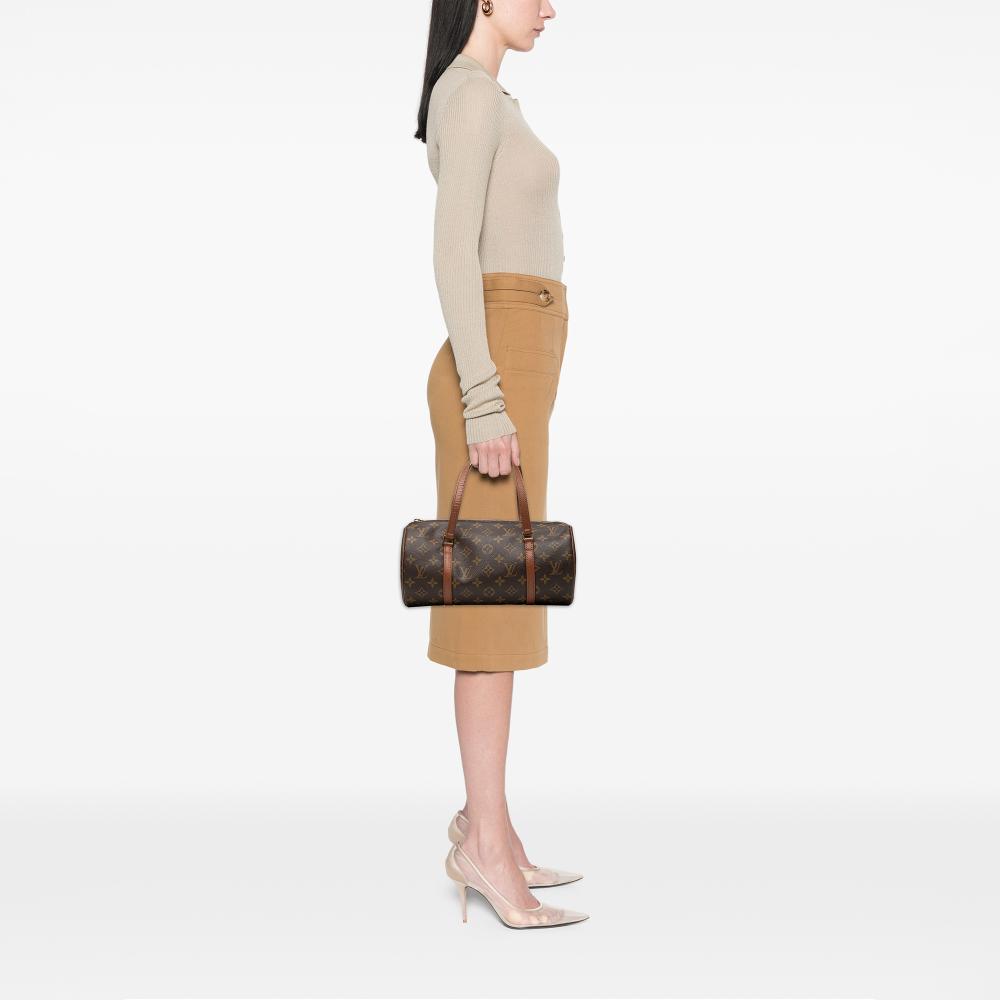 Louis Vuitton B Louis Vuitton Brown Monogram Canvas Fabric Monogram Papillon 30 France