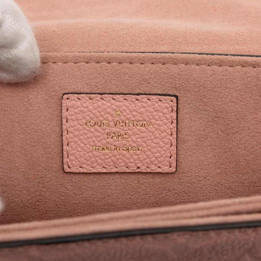 Louis Vuitton B Louis Vuitton Pink Monogram Empreinte Leather Georges BB Spain