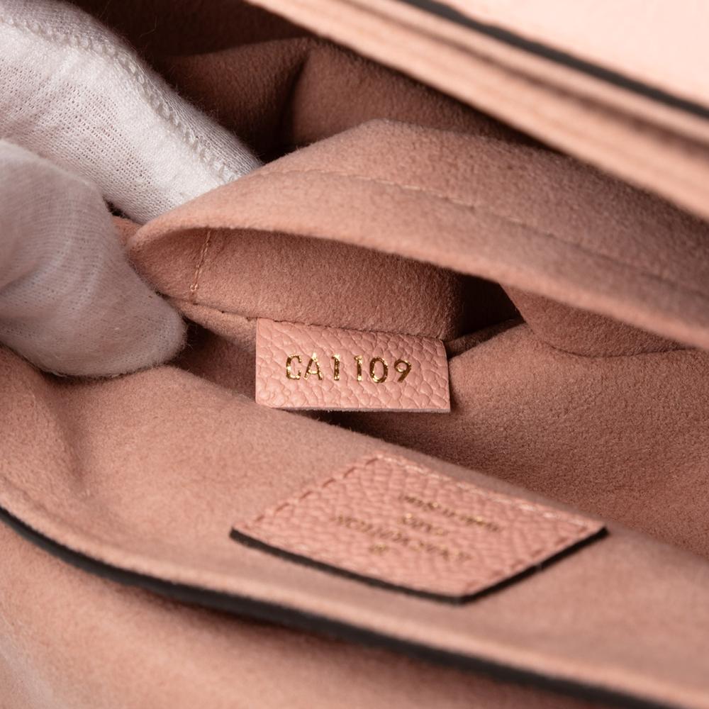 Louis Vuitton B Louis Vuitton Pink Monogram Empreinte Leather Georges BB Spain