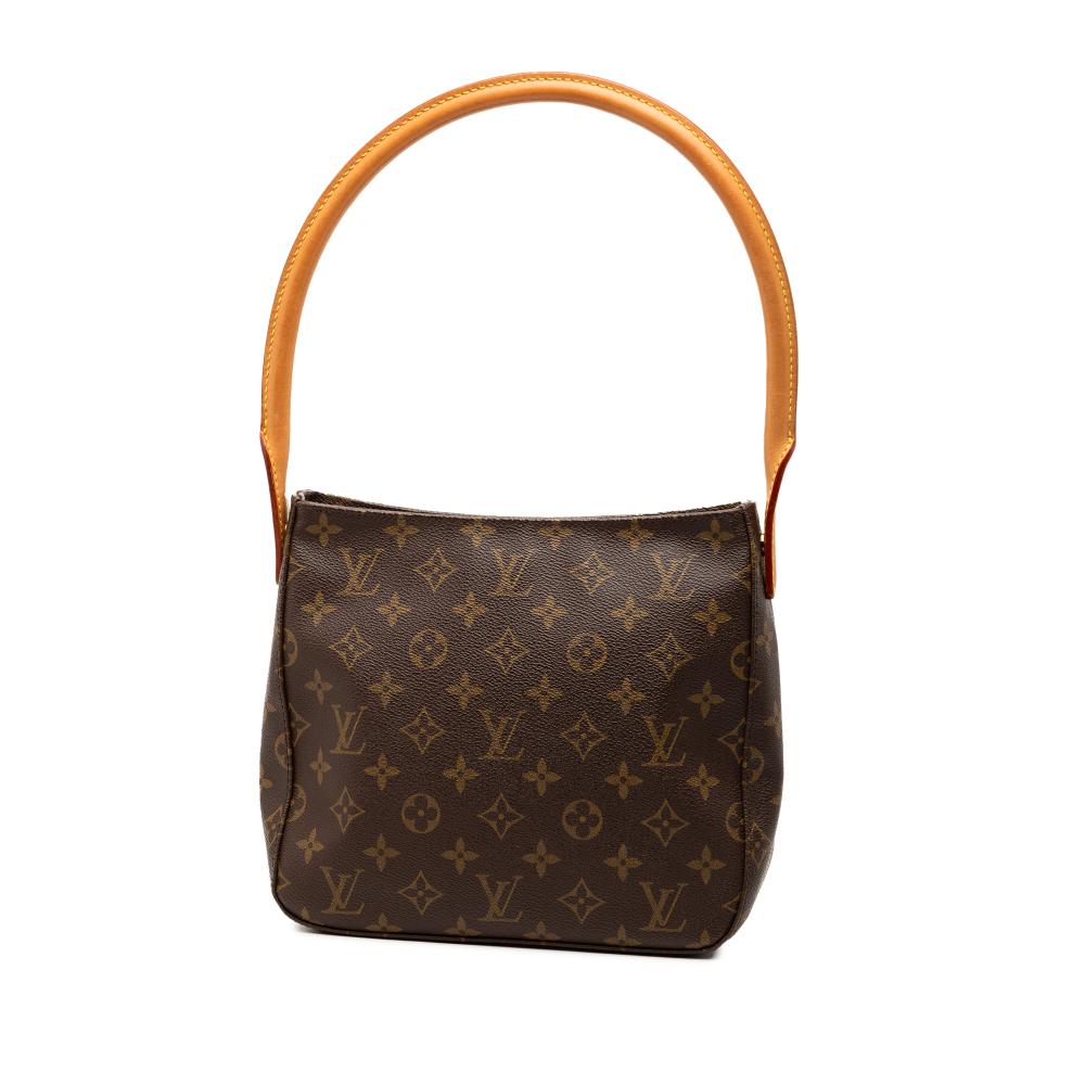 Louis Vuitton AB Louis Vuitton Brown Monogram Canvas Fabric Monogram Looping MM France