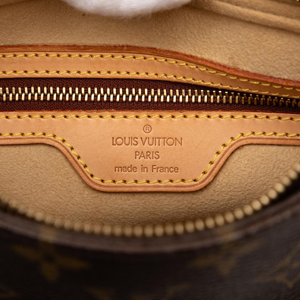 Louis Vuitton AB Louis Vuitton Brown Monogram Canvas Fabric Monogram Looping MM France