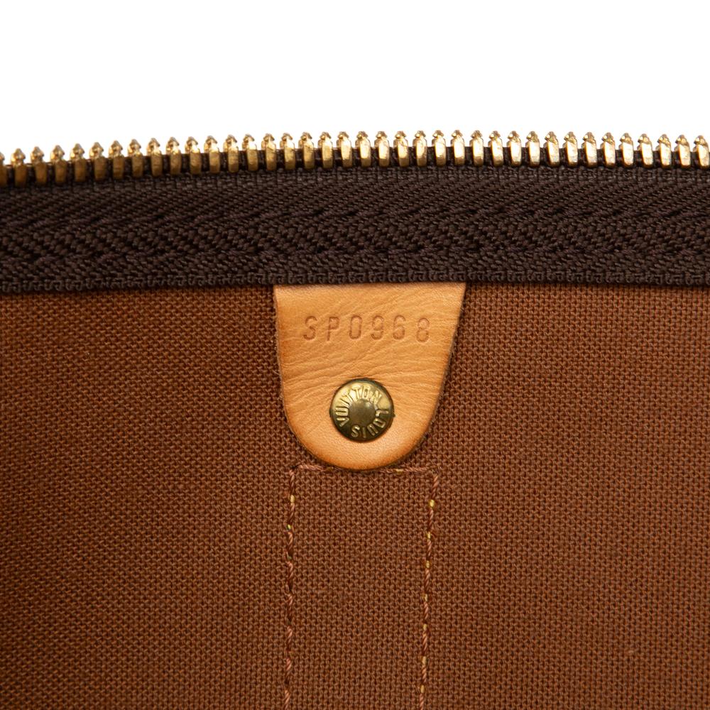 Louis Vuitton B Louis Vuitton Brown Monogram Canvas Fabric Monogram Keepall 45 France