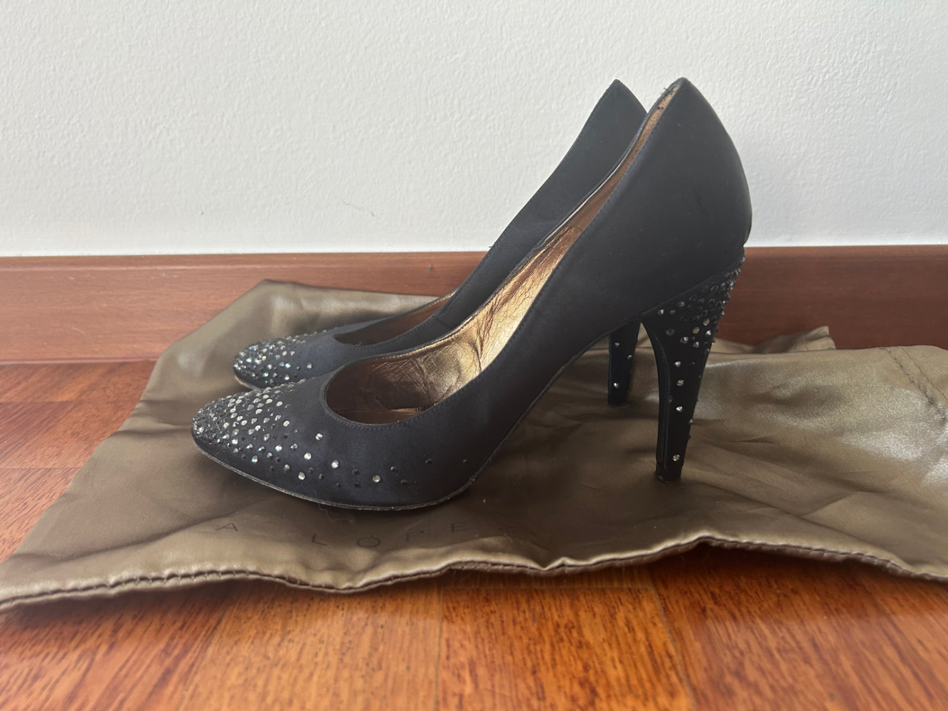 Pura Lopez Escarpins scintillants