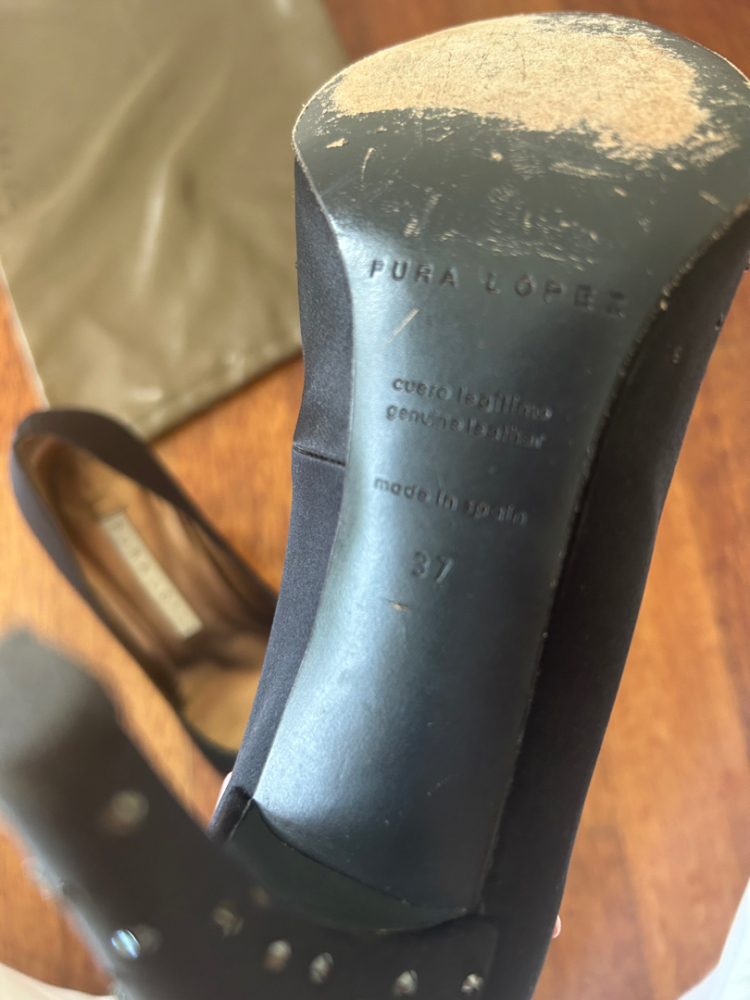 Pura Lopez Escarpins scintillants