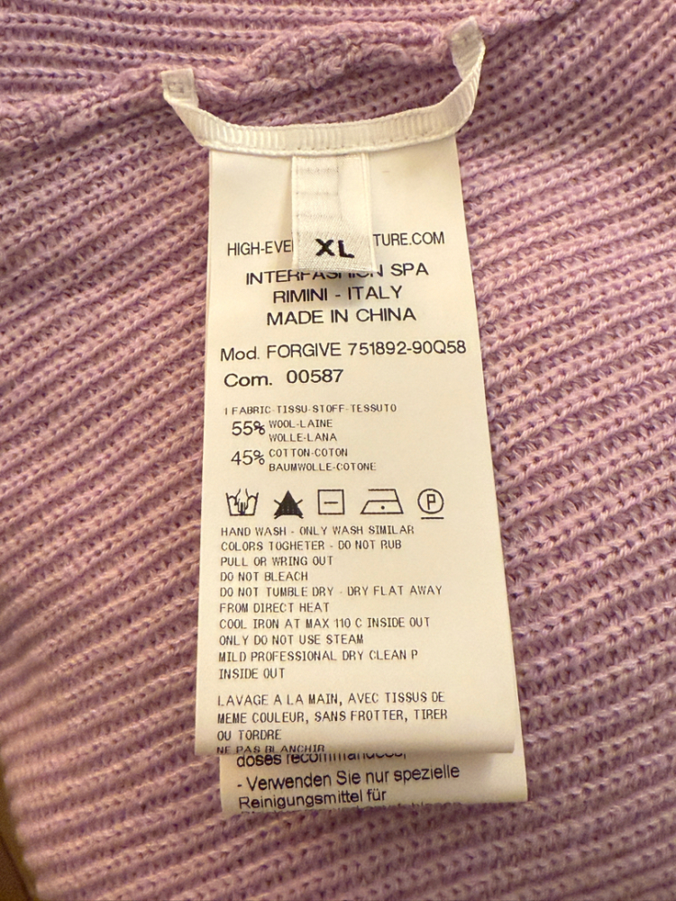 High Use Pull laine/coton