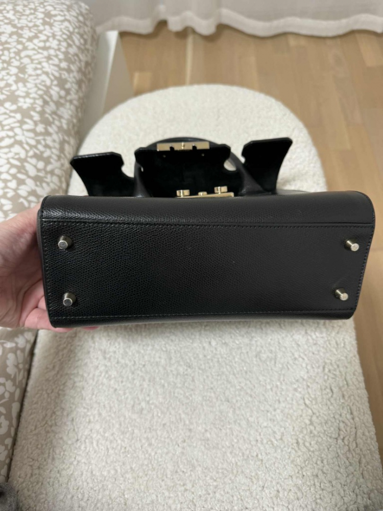 Furla Leather handbag with shoulder strap