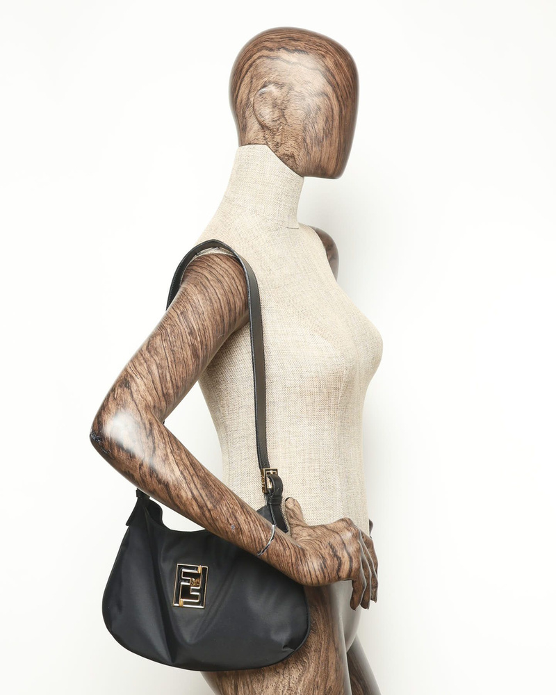 Fendi FF Mama Baguette Shoulder Bag