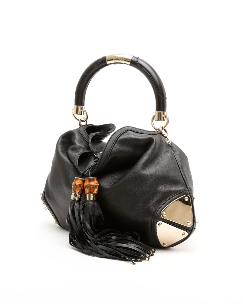 Gucci Bamboo Indy Leather Bag