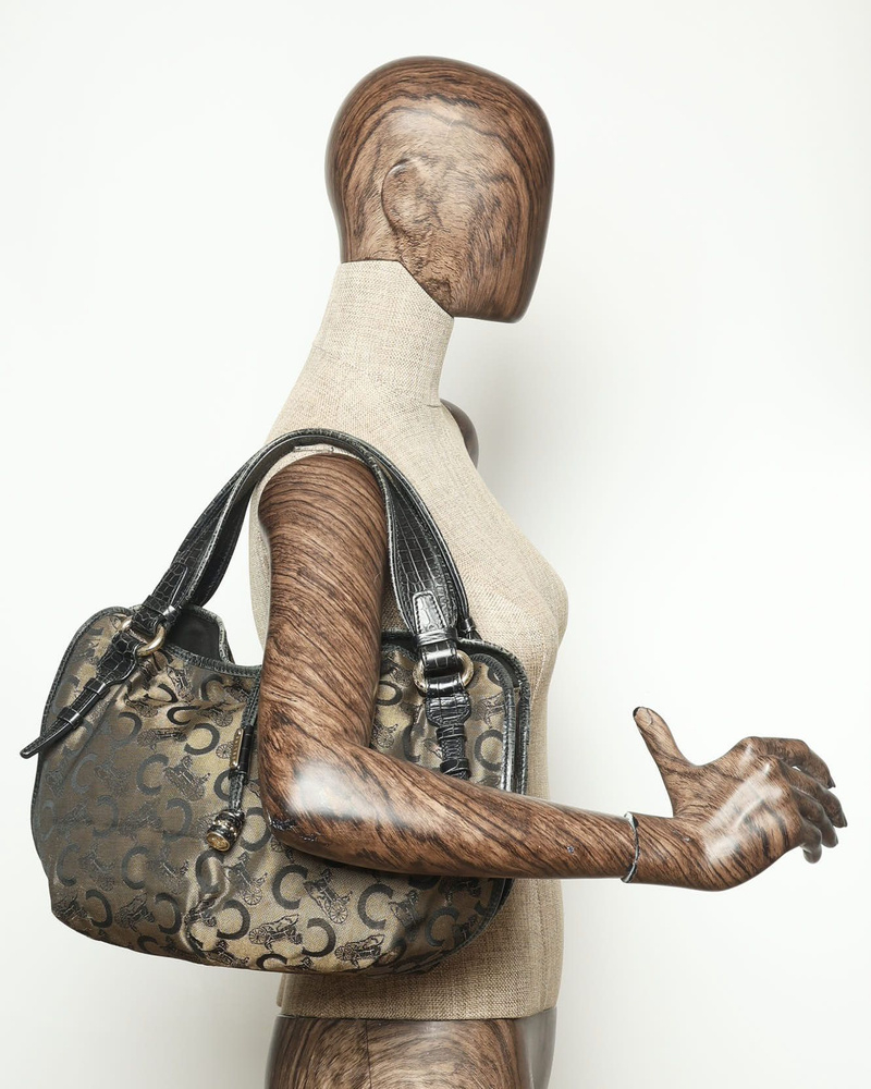 Celine Céline C Carriage Bittersweet Hobo Bag