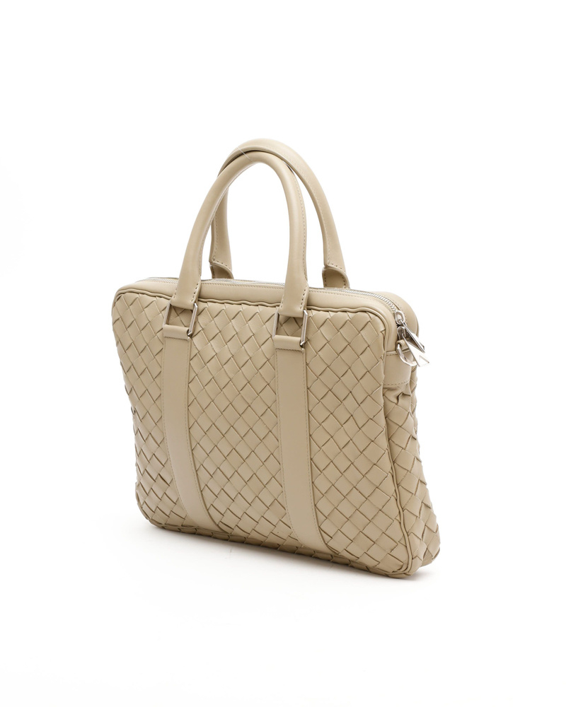 Bottega Veneta Intrecciato Slim Business Bag