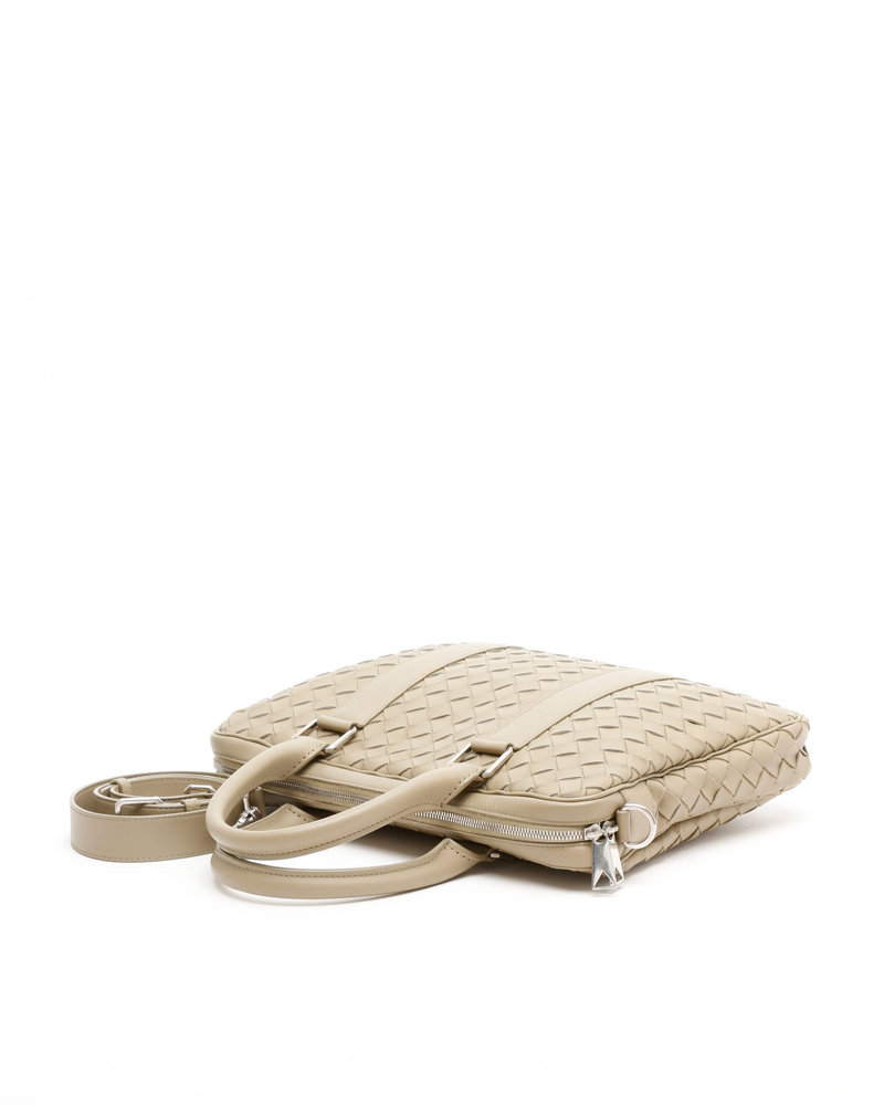 Bottega Veneta Intrecciato Slim Business Bag