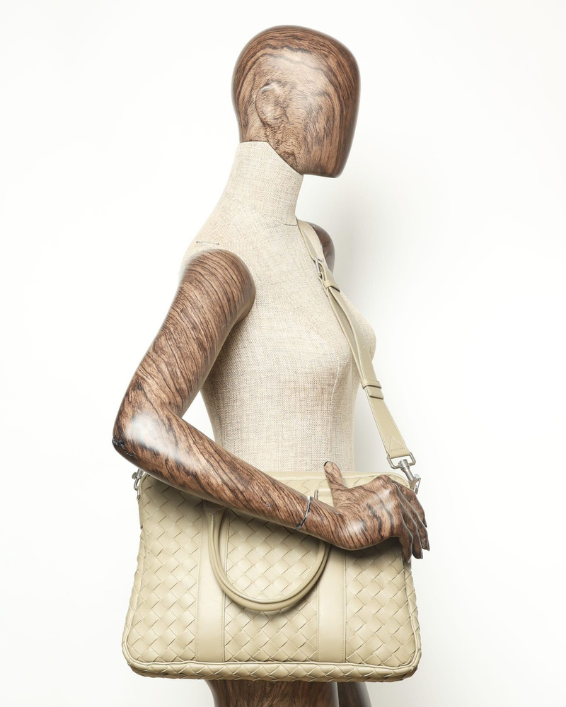 Bottega Veneta Intrecciato Slim Business Bag
