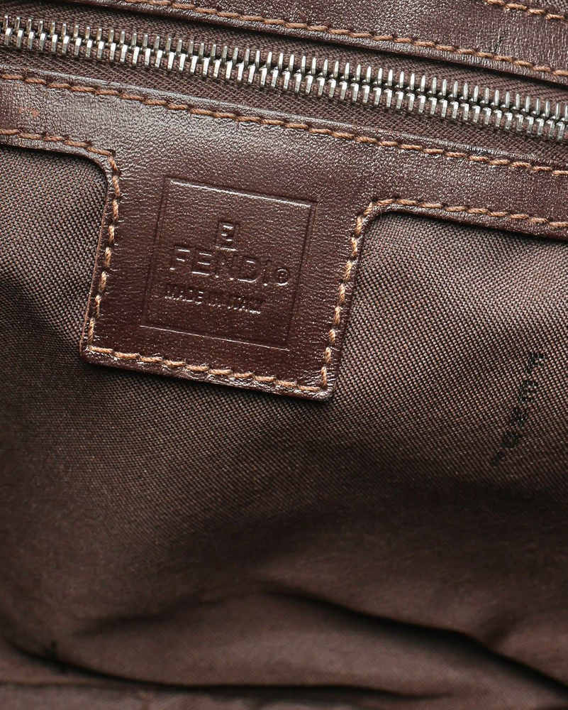 Fendi Zucca Croissant Bag