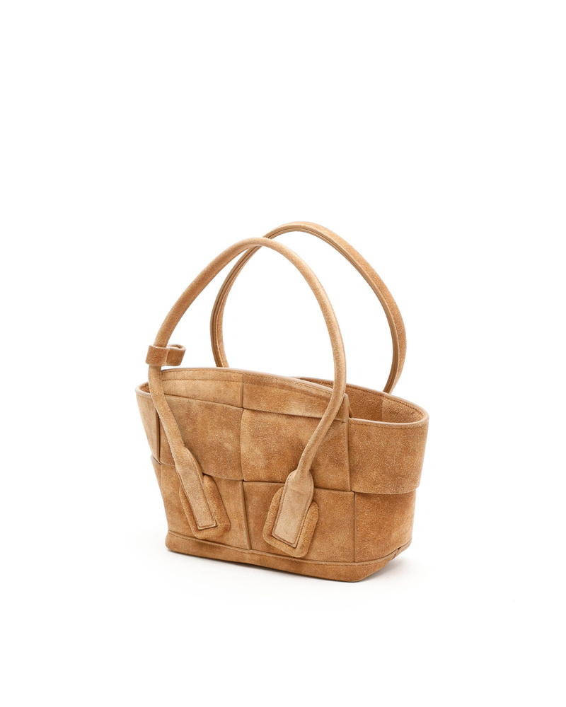 Bottega Veneta Suede Mini Arco Bag