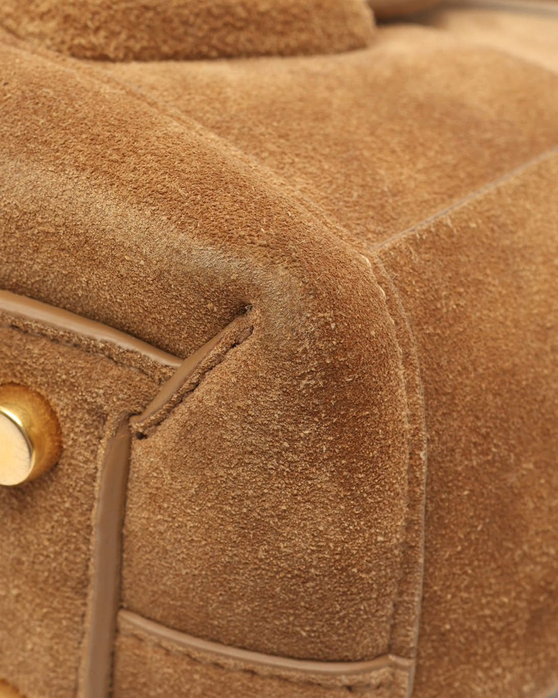 Bottega Veneta Suede Mini Arco Bag