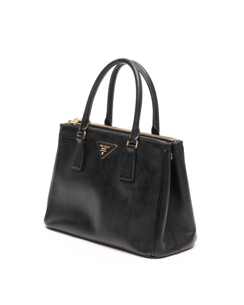 Prada Medium Saffiano Lux Galleria Double Zip Bag